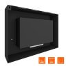 Биокамин SteelHeat WALL GRAND 900 LITE черный фото 5