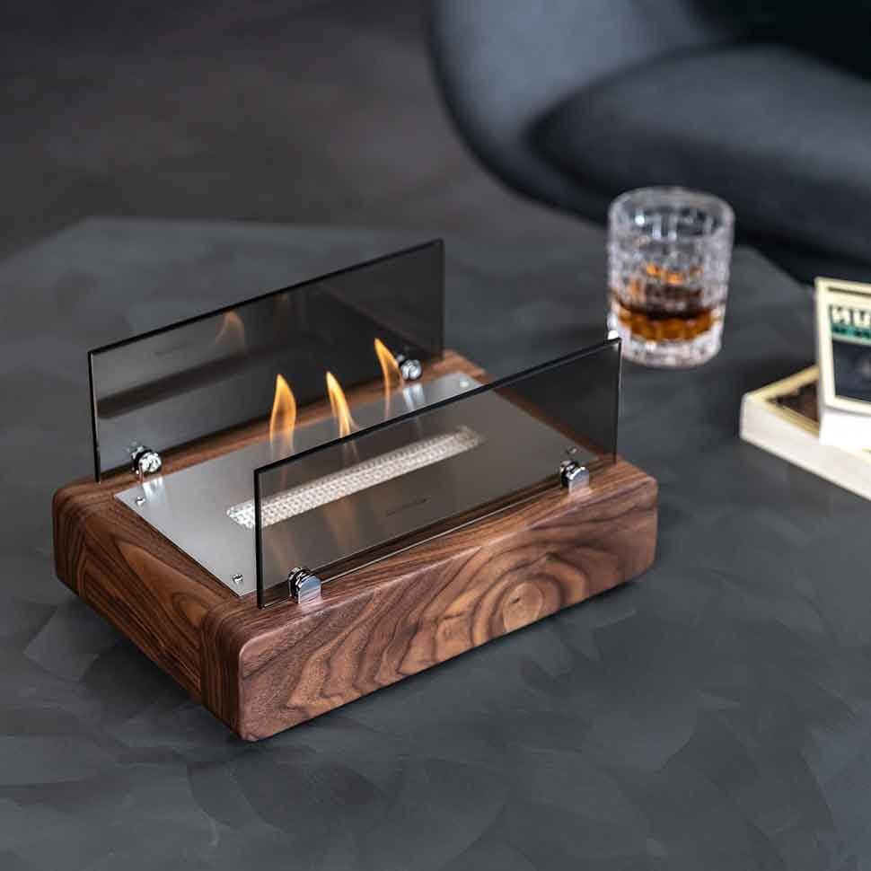 Настольный Биокамин Catterheim MASSIVE WALNUT Настольный Биокамин Catterheim MASSIVE WALNUT