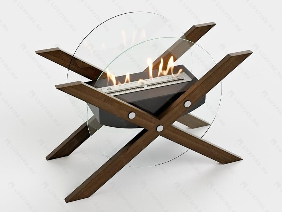 Напольный биокамин Lux Fire 