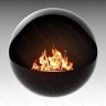 Настенный биокамин Lux Fire "Блэк Джек" фото 1